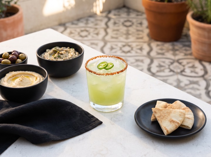 Spicy Cucumber Margarita