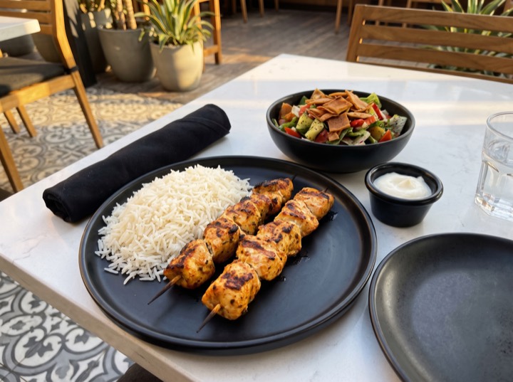 Shish Tawouk (Chicken Breast Kebab)