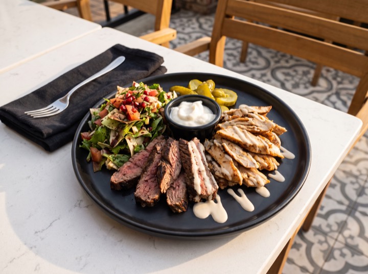 Mixed Shawarma Plate