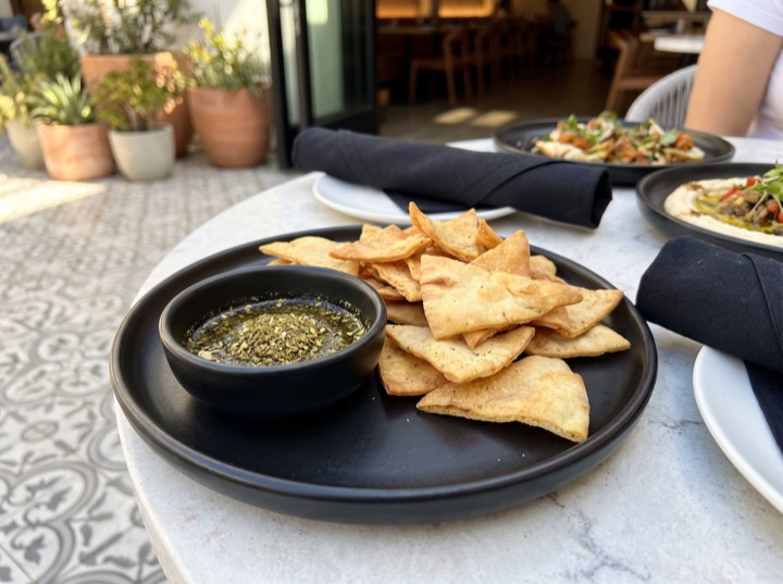 Pita Chips & Za'atar Dip
